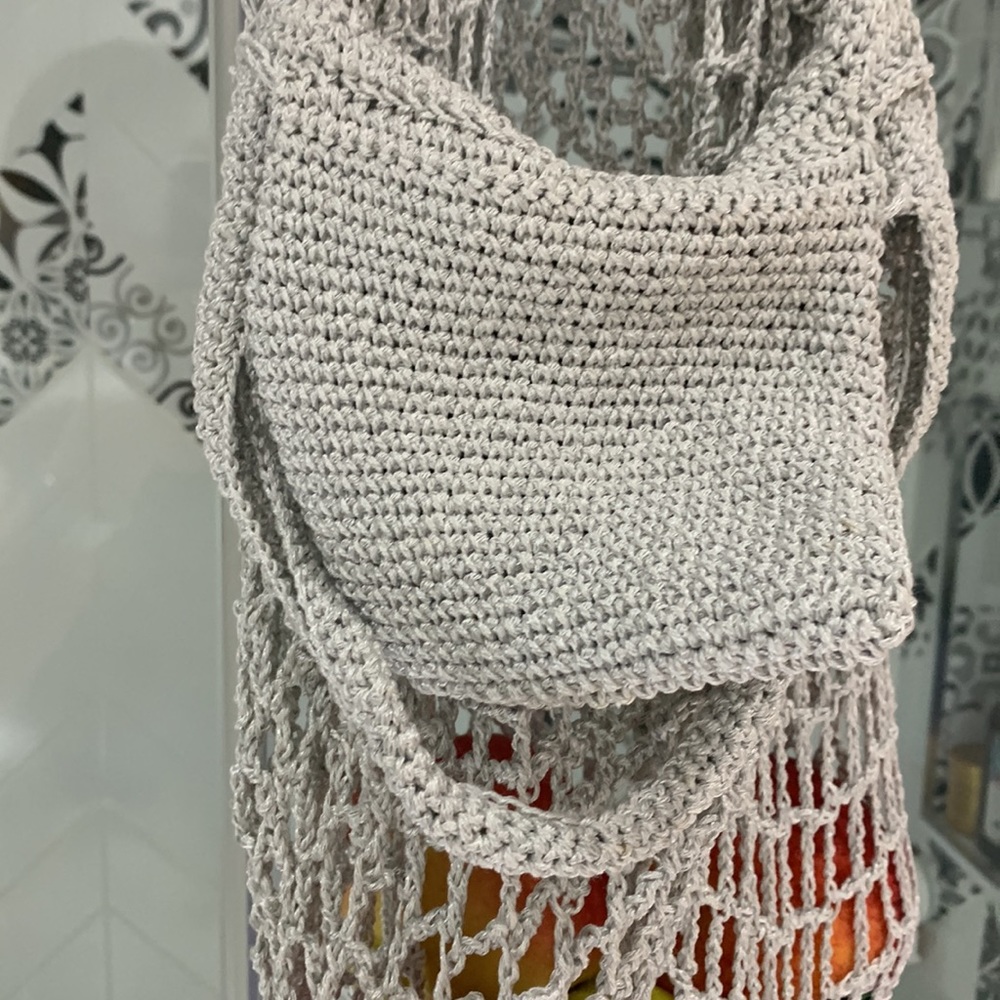 NWOT🌸Hand Crocheted by me🌸Tote Bag - Picture 5 of 14